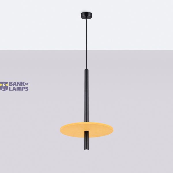 Pendant lamp FELTRO 1 black/yellow image 11