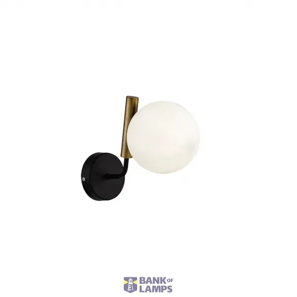 Modern Paolina Wall lamp Black image 1