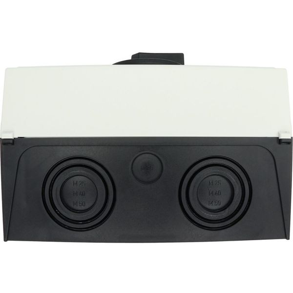T5-4-15682/I5/SVB-SW Main switch, T5, 100 A, surface mounting, 4 contact unit(s), 6 pole, 1 N/O, 1 N/C, STOP function, With black rotary handle and locking ring, Lockable image 59