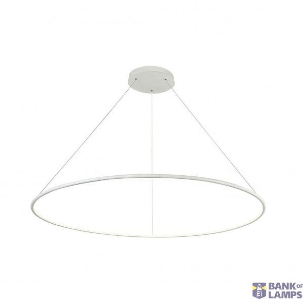 Modern Nola Pendant Lamp White image 1