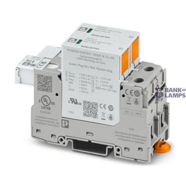 VAL-US-SPP-120/50/2+0-R - Surge protection device image 1