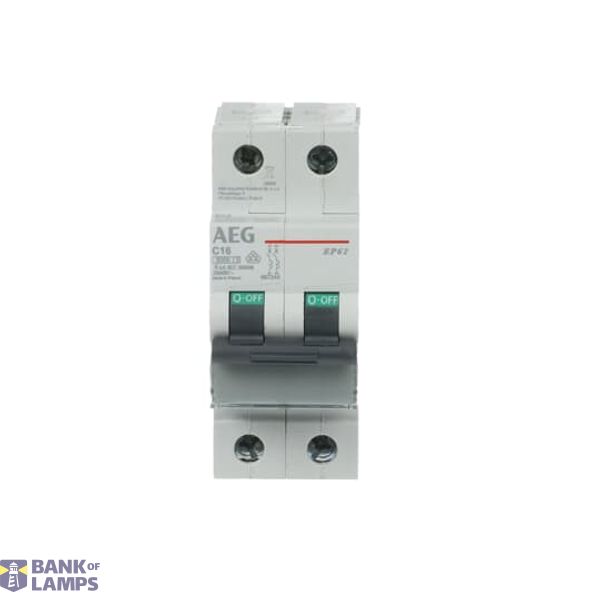 EP62 C16 Miniature Circuit Breaker - 2P - C - 16 A image 10