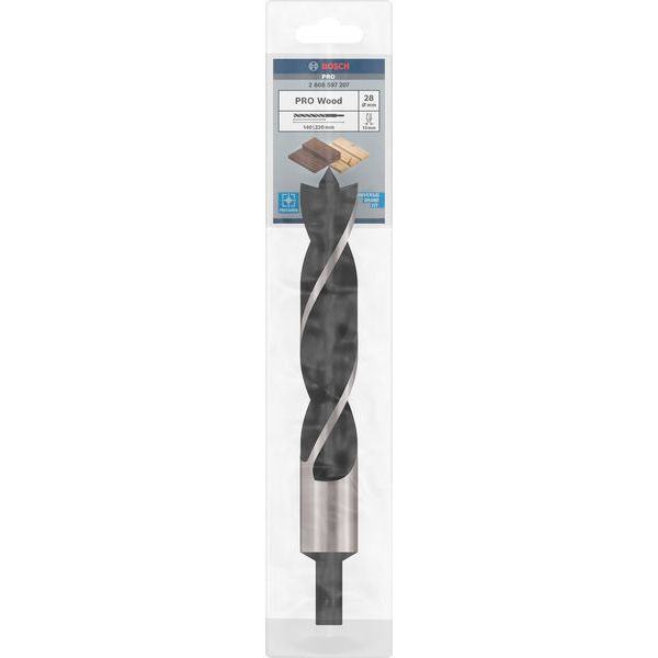 Standard brad point drill bits 28 x 140 x 220 mm, d 13 mm image 1
