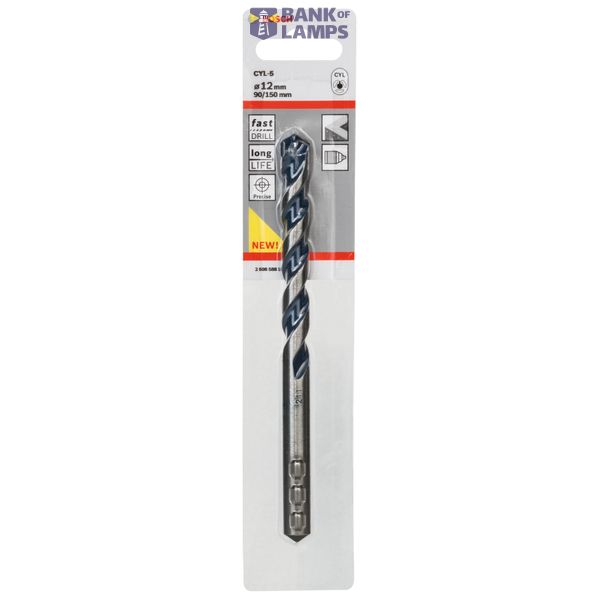 Concrete drill bit CYL-5 12 x 90 x 150 mm image 2