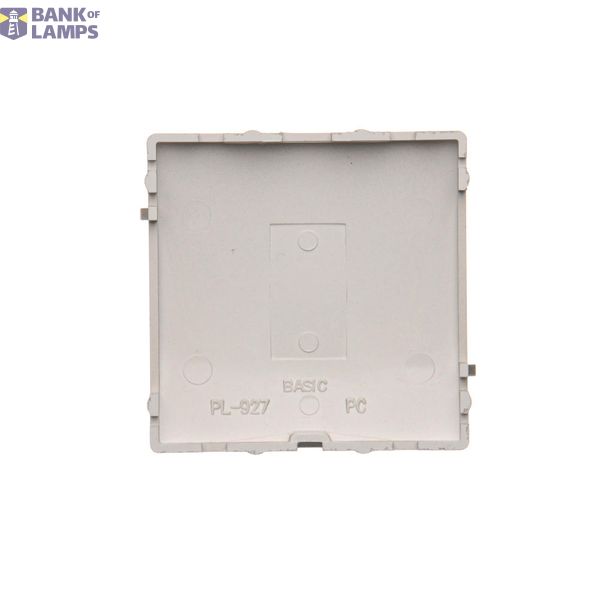 Intermediate switch without pictogram, (module), 10AX, quick connection, Gold matt, metalic image 1