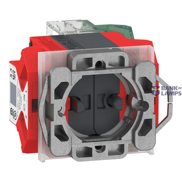 E-Stop Body 2 NC + 1 NO, Metal/Plastic image 14