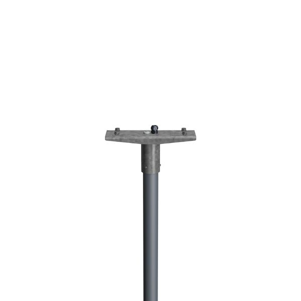 Pole mounting L 346 B 97 H 154 d 76 colour: uncoated image 2