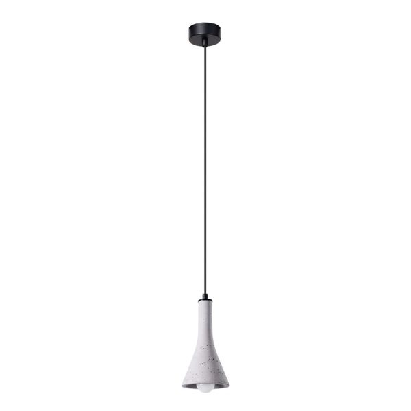 HANGING LAMP REA 1 CONCRETE E14 1X12W IP20 image 1