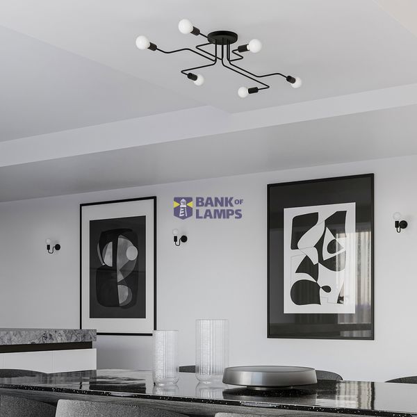 Chandelier VECTOR 4 black image 7