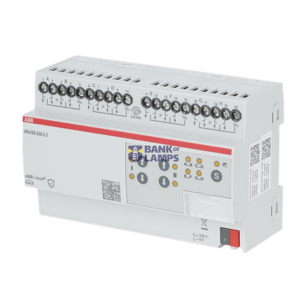Blind/Roller Shutter Act, 8-f, 230 V AC  Manual Operation, MDRC image 3