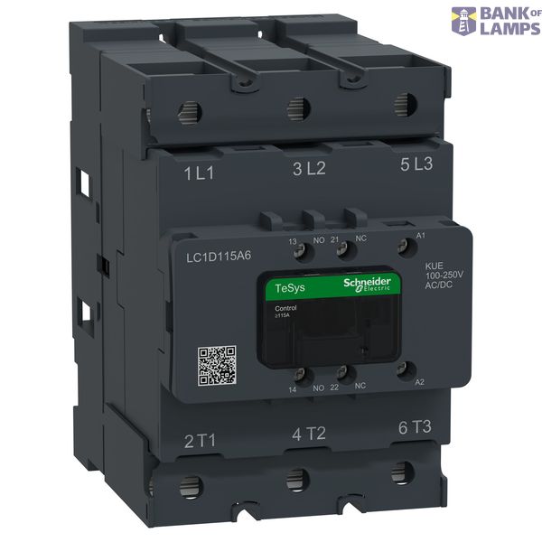 CTR Deca 115A 3P 100-250V ACDC Lug image 1