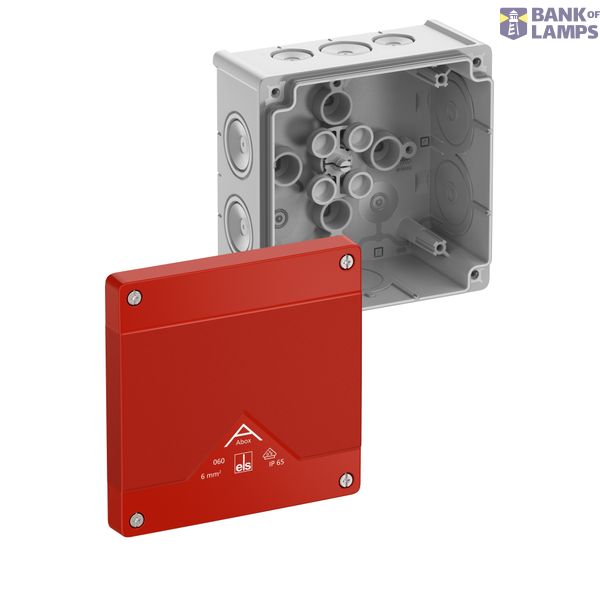 Junction box, Type of protection IP66, max. 6², Impact strength IK07, Protection class II, Ui 1000V AC, Ui 1000V DC, DLG, VDE, Halogen free image 1