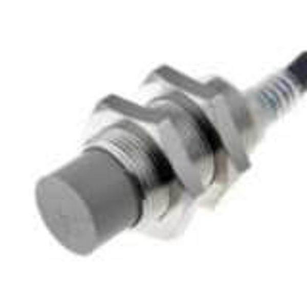 Proximity sensor, inductive, M18, unshielded, 10mm, AC, 2-wire, NO, 5m E2E 7367M image 1