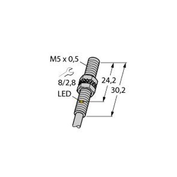 Inductive Sensor   BI1U-EG05-AP6X image 1