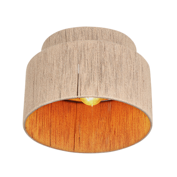 Smilla ceiling lamp E27 rattan image 1