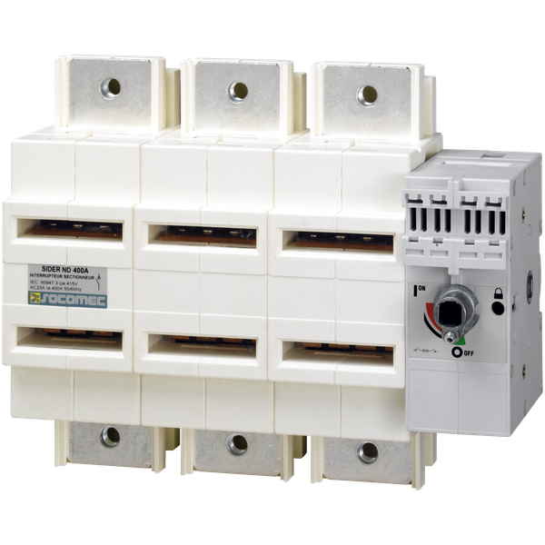 Load break switch with visible contacts  SIDER 3P 400A right side oper image 3