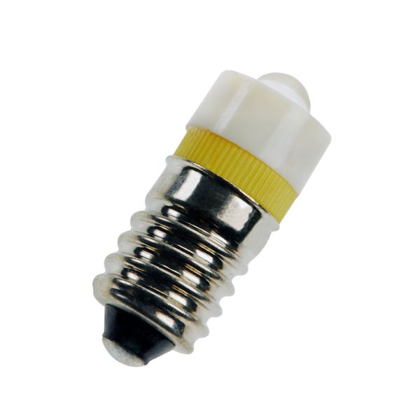 E10 T10X24 S.LED Yellow 24-28V AC/DC image 1