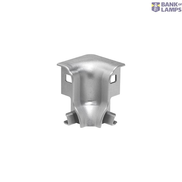 GLENOS corner connector INSIDE, 90°, for Alu Profile, grey image 1