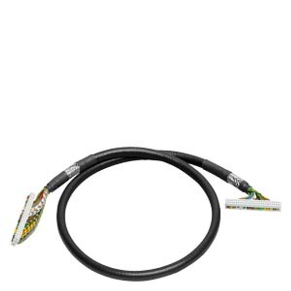 Round cable 50-pin assembled, shielded 50-pin, 6.5 m image 1