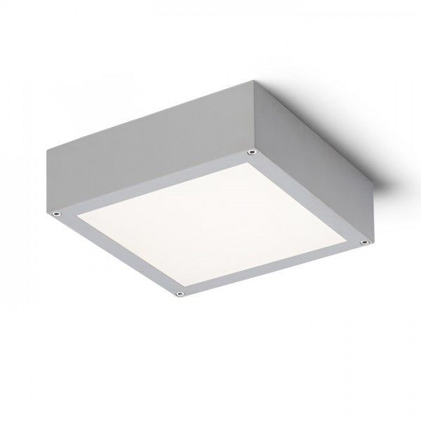 SCOTT ceiling silver grey 230V LED 9.8W IP54 3000K image 1