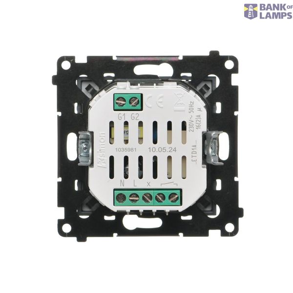 Single IT socket RJ45 category 6, (module), Simon 24, IP20, white image 1