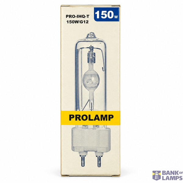 Metal halide lamp 150W G12 HQI-T PINK image 2