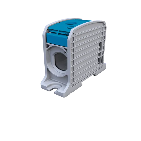 STB 185 Rail-mounted terminal block Al/Cu 87810 SIMBLOCK blue image 1