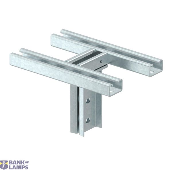 Head plate for IS 8 support 400mm Steel Hot-dip galvanised zinc image 1