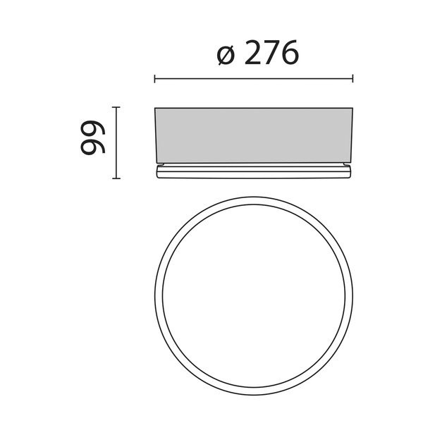 DROP 28 LED SMD18W 830 DETEK WIT image 5