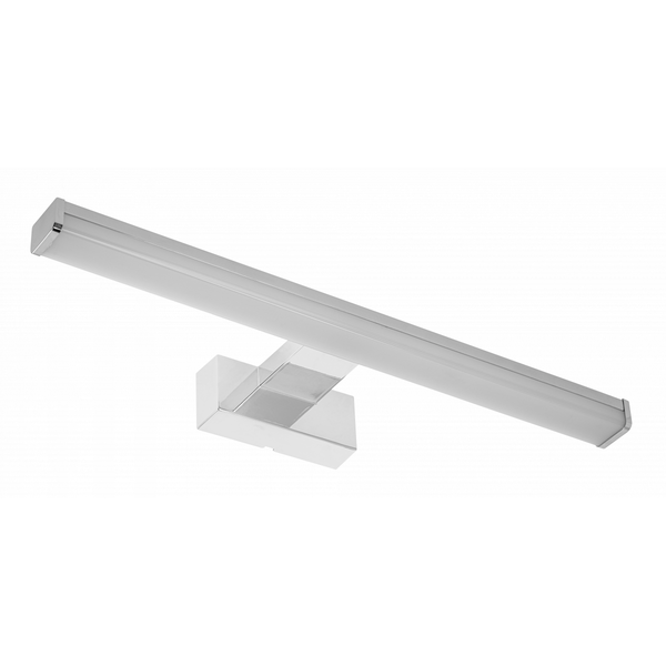 LED luminaire KATANI, 8 W, 4000K, IP44, RA >80, 640 lm, 40 cm, chrome image 1
