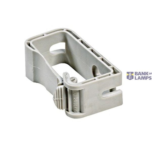 Cable guiding rings PP 80x60 RAL7035 lightgrey image 1