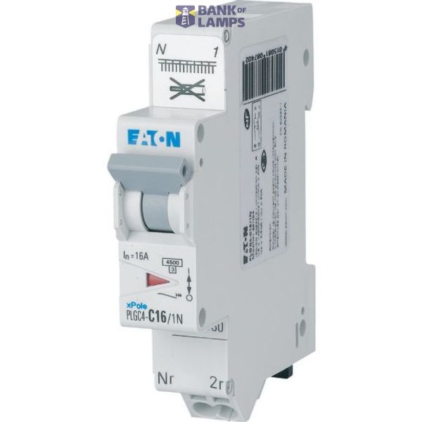 PLGC4-C16/1N Eaton Moeller series xPole - PLGC4/6 MCB image 1