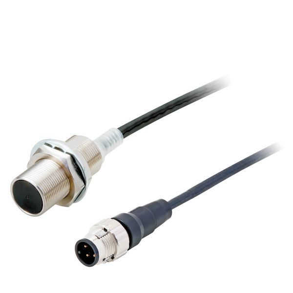 Proximity sensor, inductive, M18, shielded, 7 mm, DC 2-wire no polarit E2ER0017G image 1