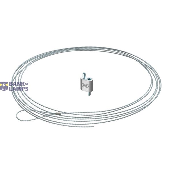 QWT S 1 3M G Suspension wire with loop 1x3000mm image 1