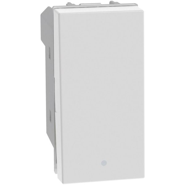 MatixGO - 1P NO 10A 1m white button image 1