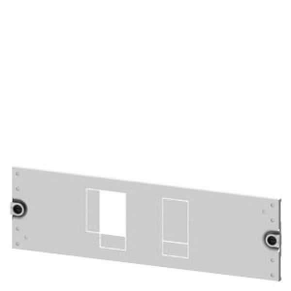 Masking frame 3VA11 (160 A), 3 or 4-pole, fixed-mounted, drive: direct, front-mounted rotary operator, motorized image 1