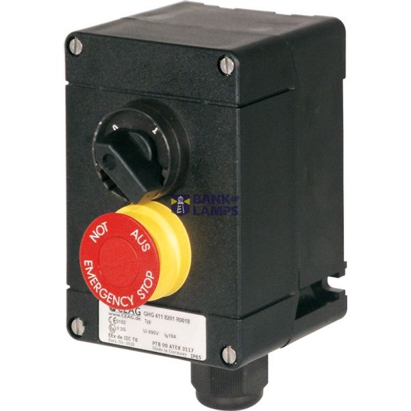 CONTROL UNIT P 412 SCT +SGT 0-I 1NO+1NC image 1
