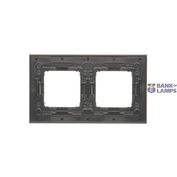 Sourface mounted foldable box, black matt image 1