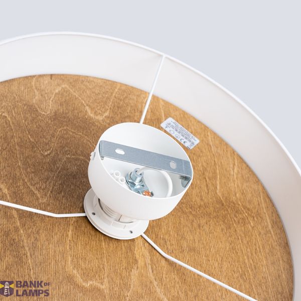 Ceiling lamp TELESTO white/light brown image 6