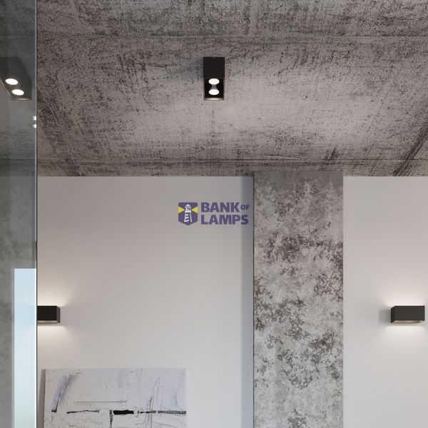 WALL LAMP QUAD MAXI GREY G9 2X40W IP20 image 7