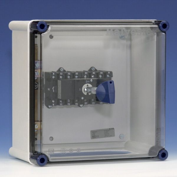 Encl. with change-over switch 63A 4p image 1