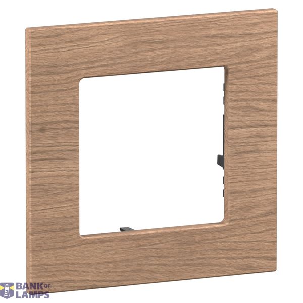 1 GANG PLATE LIGHT OAK image 2