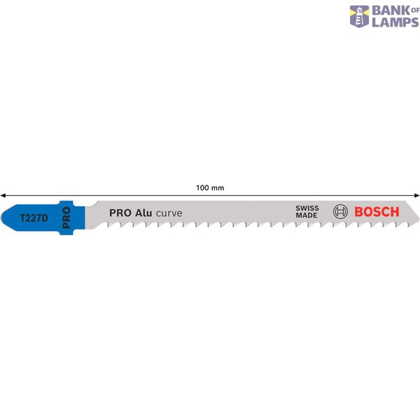 PRO Alu curve T227D Jigsaw Blade, 100 mm, 2 pcs. image 2