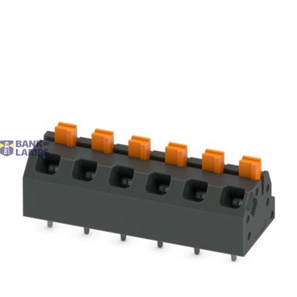 SPTAF 1/ 6-5,0-EL BK - PCB terminal block image 1