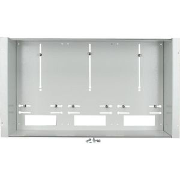 BPZ-MT-800/400-3-W Meter trough H=400mm, 3 meter mounting units, for housing width 800mm, white image 2
