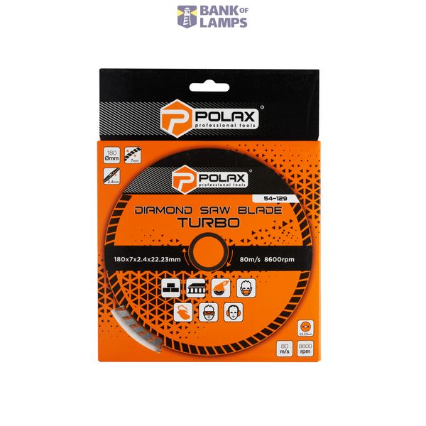 Diamond Turbo Saw Blade 180x2.4x22.23 image 3
