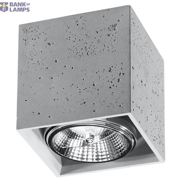 Spot VALDE 140 concrete GU10 1x40W IP20 image 7