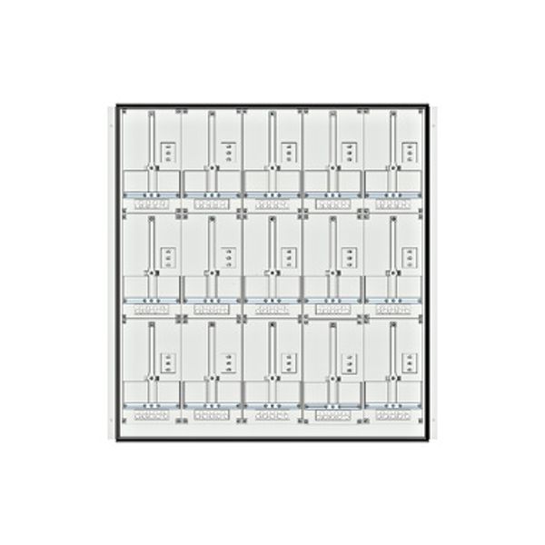 Meter box insert 3-rows, 15 meter boards / 25 Modul heights image 1