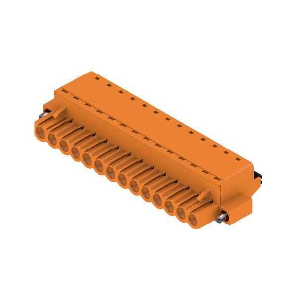 PCB plug-in connector, female plug, 5.00 mm, Number of poles: 14, 180°, PUSH IN with actuator, Clamping range, max. : 3.31 mm², Box image 2