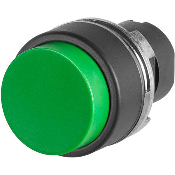 Projecting push-button, green image 1